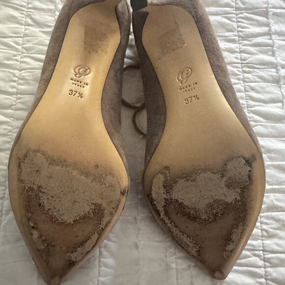 M. Gemi, The Pointe, Gray Suede, 37.5 - Picture 3 of 5